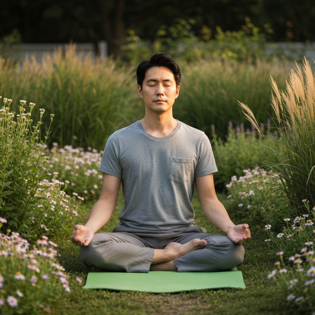 Mindfulness practice for men
